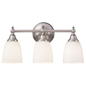 Finitude Vanity Light in Antique Brushed Nickel by 