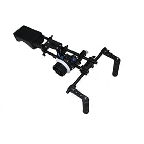 Catclaw DSLR Kit Follow Focus Handle Shoulder Pad Rail Support System Rig 5D2 60D 7D