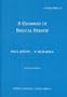 A Grammar of Biblical Hebrew (Subsidia Biblica)