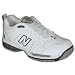 New Balance Men's MC803 Tennis Shoe,White/Black,10.5 D