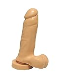 WTC Cloud Nine Delightful Dong with Balls, Flesh, 8″
