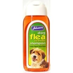 Johnsons Dog Flea Shampoo Cleansing Sensitive 200ml-200ml