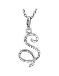 Genuine IceCarats Designer Jewelry Gift Sterling Silver .03Ctw Dia 18 Inch Necklace. S .03 Ctw Diamond 18" Necklace .03Ctw Dia 18 Inch Necklace In Sterling Silver