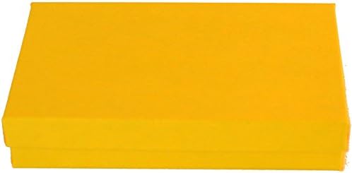 Jewelry Boxes 5-7/16 x 3-1/2 x 1 (50/pkg) (Yellow)