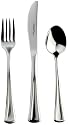 Arthur Price 3-piece Apollo child's cutlery set in a fun candy stripe gift box