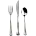 Arthur Price 3-piece Apollo child's cutlery set in a fun candy stripe gift box
