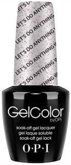 OPI Gel Nail Color, Let's Do Anything We Want, .5 Ounce
