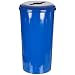 Witt Industries Steel Recycling Trash Can with Combination Top, Round