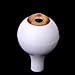 8 PCs Round Acrylic Doll Eyes Eyeballs Halloween Props 18mm