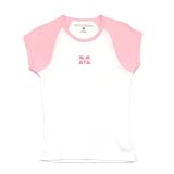 Antigua University of Michigan Girl's Pink Mini Star Short Sleeve Tee