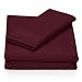 Perry Eills Sheet Set, Microfiber, Lingonberry, Full