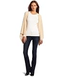 Minnie Rose Women's Draped Cardigan