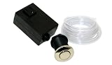 Single Outlet Garbage Disposer DF-301-PN Air Switch Controller Kit Polished Nickel