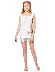 Hello Kitty Pure Cotton Heritage Shortie Pyjamas