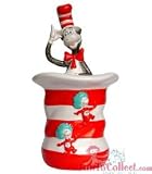Cat in the Hat Ceramic Cookie Jar Dr. Seuss