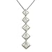 5 Round Journey Of Life Diamond Pendant on Chain .73ct