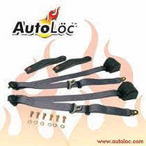 HOFFMAN GROUP SB3PRBK 3PNT RTRACTBL BLK SEAT BELT