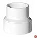 Lambro #235 4x3 Plastic Vent Adapter