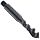 Dormer MTT-X E003/MTT-X E013 Powdered Metal Spiral Flute Threading Tap, Black Oxide Finish, Round Shank With Square End, Modified Bottoming Chamfer