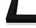 Craig Frames 7171610BK 8.5 by 11-Inch Photo Frame, Wood Grain Finish.825-Inch Wide, Solid Black (7171610BK8511AAC)