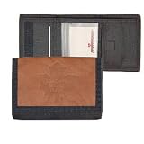 Toronto Maple Leafs Leather and Nylon Embossed Trifold Wallet
