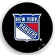 New York Rangers Black Spare Tire Cover - HOCKEY Sports Merchandise