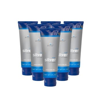 Activz Silver 4 oz. 6-pack Gel (24 PPM)