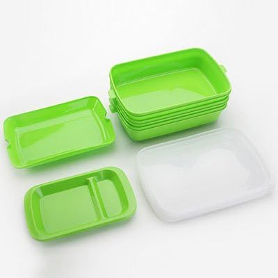 4.5L Big Capacity Three-Layers Lunch Box Pinic Food Container With Handle