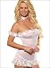 Sweet Angel 3 Pc. Babydoll, SMALL, WHITE