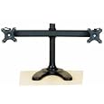 Dual Monitor Stand Free Standing Curved Arm