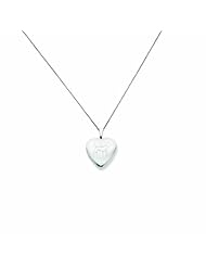 Genuine .925 Sterling Silver 16mm Dog Heart Locket 18 2.4 Grams. 100% Satisfaction Guaranteed.