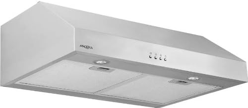 Ancona Under Cabinet 30'' 450cfm Stainless Steel Range Hood