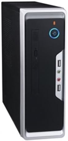 Winsis Case Wi 01f Mini Itx Mini Tower 1x Slim 0 1 Usb Hd Audio 270w Power Supply Black Silver