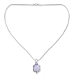 Moonstone pendant necklace, 'Rainbow Light' 16.5" L Moonstone pendant necklace, 'Rainbow Light' 16.5" L
