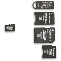 Filemate - Flash memory card ( microSDHC to SD adapter included ) - 16 GB - microSDHC