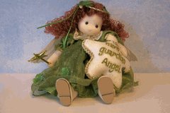 Irish "U" Have a Guardian Angel Musical Doll