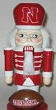 Official NCAA 9 Nebraska Cornhuskers Collectible Nutcracker #7553