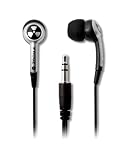 Ifrogz EarPollution Plugz - Headphones ( in-ear ear-bud ) - black, silver