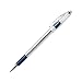 Pentel BK91C R.S.V.P. Stick Ballpoint Pen, 1mm, Trans Barrel, Blue Ink, Dozen