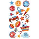 EK Success Sticko It's a Boy Hooray Stickers