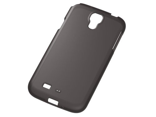 画像をクリックして拡大イメージを表示 安いレイ・アウト docomo GALAXY S4 SC-04E用 ソフトジャケット/マットブラック RT-SC04EC6/B