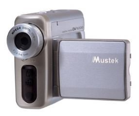 Mustek DV4000 MPEG-4 7-in-1 Multifunctional Digital Camcorder w/1.5-inch LCD and 4x Digital Zoom