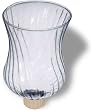 Votive Cup With Classic Tulip Shape Fits Standard Candle Holders (Pkg/6)