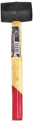 New 8 Oz Rubber Mallet Hammer Hard Wood Handle 11" Long