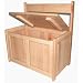 Beechwood Toy Chest Bench - Natural