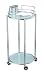 Kitchen & Housewares : Adesso Cosmopolitan Bar Cart, Steel