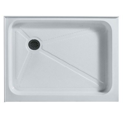 Vigo VG06019WHT3240L-White 32 x 40 Rectangular Shower Tray White Left Drain