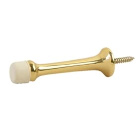  Ives 60A3 Polished Brass Baseboard Stop Door Stop