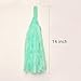 Blulu 26 Pieces Paper Tassels Paper Pom Dots Paper Garland for Baby Shower, Weddings and Birthday Party Decorations