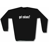 got cubans? Logo Men's Sweat Shirt in 2 colors Small thru 3XL